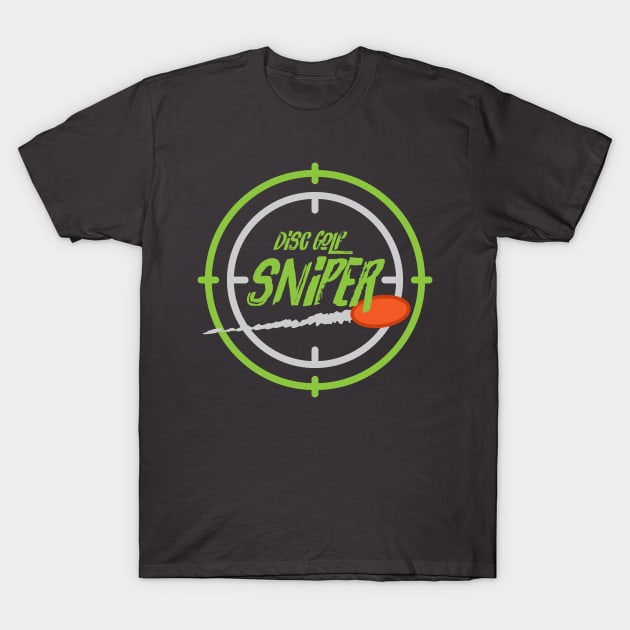 Disc Golf Sniper T-Shirt by CTShirts